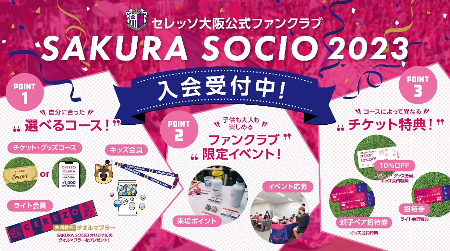 SAKURA SOCIOブースについて | セレッソ大阪オフィシャルウェブサイト